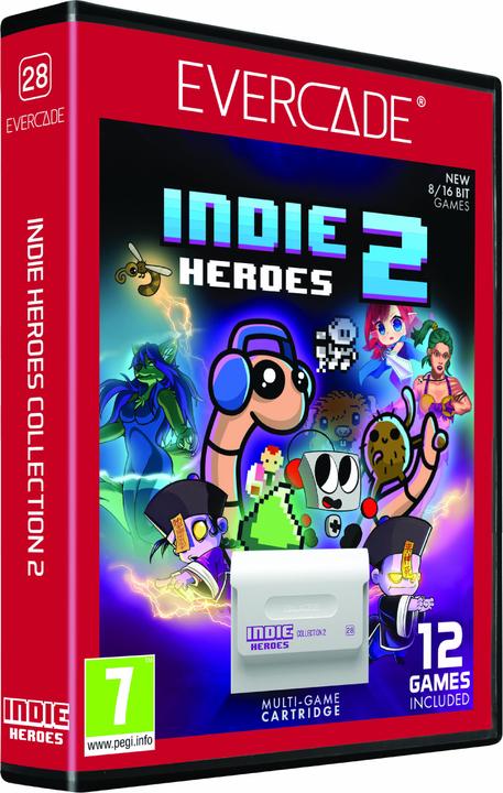 Produktbild Blaze Evercade Indie Heroes Cartridge2