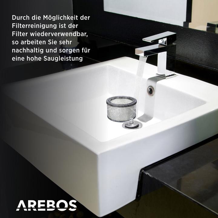 Actual product image Arebos Ash vacuum cleaner 1200 W - 20 L (Ash vacuum cleaner)
