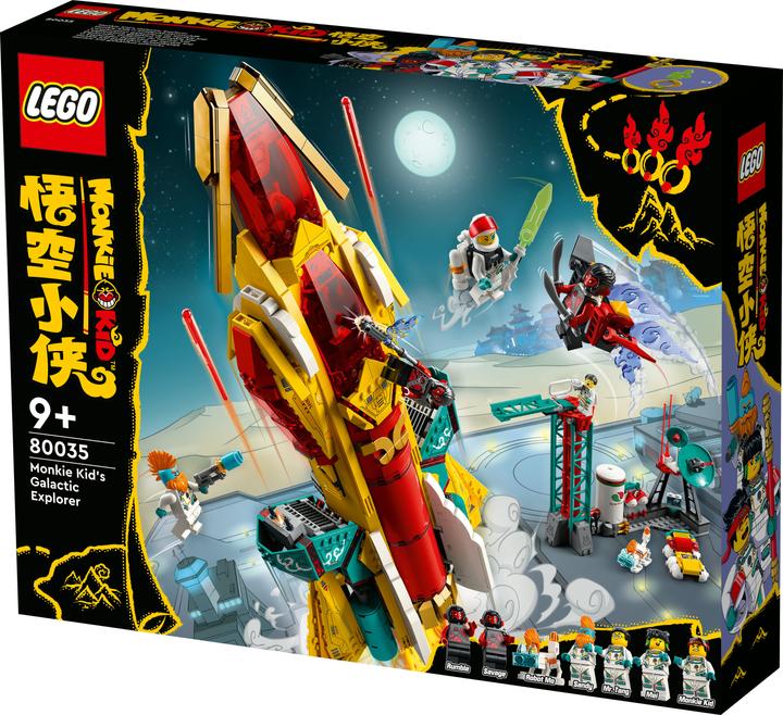 Image du produit LEGO Vaisseau d'exploration (80035, LEGO Monkie Kid, LEGO difficiles à trouver)