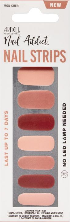 Produktbild Ardell Nail Addict Nail Strips Mon Cher 16 Stk