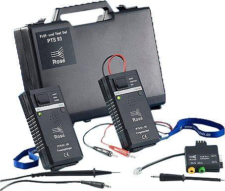 Immagine prodotto Rose Set di test Netztechnik per il localizzatore di anime di cavi PTS 93-09
