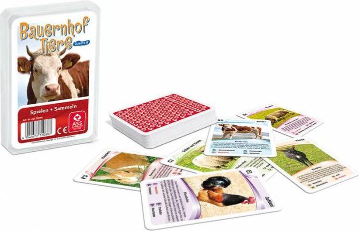 Actual product image ASS Altenburg 22572088 - Quartet - Farm Animals (DE Edition) (German)