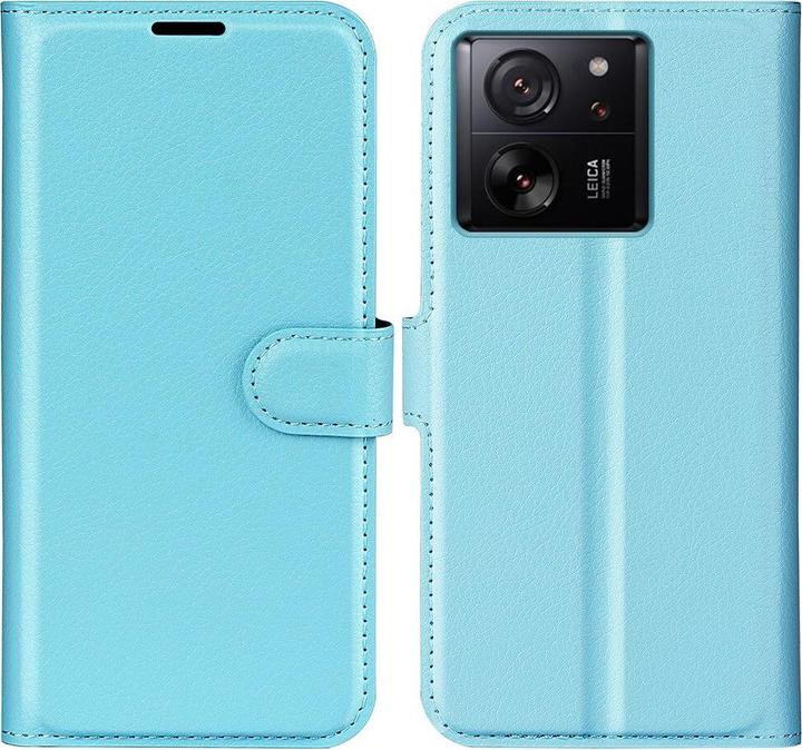 Actual product image Cover-Discount Xiaomi 13T / 13T Pro - Leather case light blue (Xiaomi 13T)