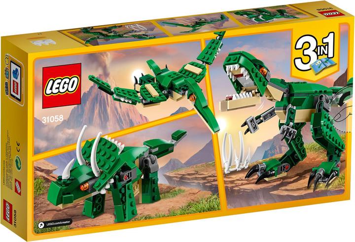 Actual product image LEGO dinosaurs (31058, LEGO Creator 3-in-1)