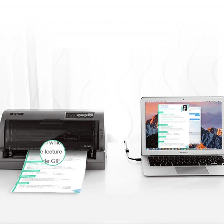Image du produit Ugreen Câble d'imprimante USB 3.0 A-B US210, 1m (noir) (1 m, USB 3.0)