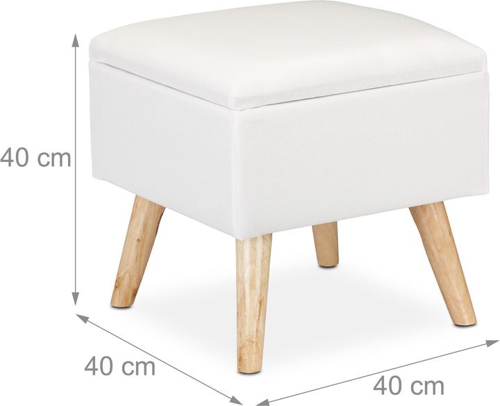 Actual product image Relaxdays Stool