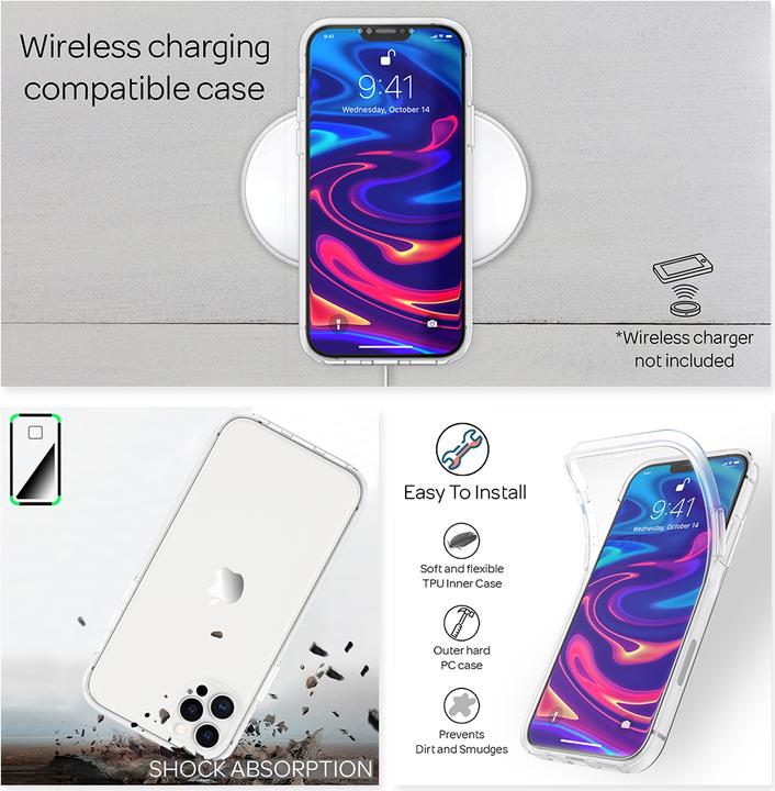 Image du produit Nalia Coque 360° (Apple iPhone 12 Pro Max)