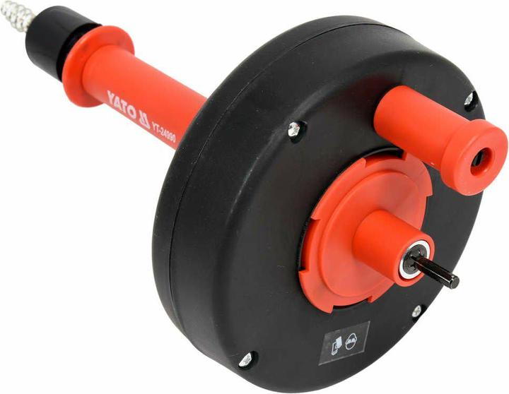 Produktbild Yato spirale abfluss rohrreinigung Länge 6 Meter Ø 0.6 cm|rohrreiniger abflussreiniger, Drainagescha (1 Stk.)