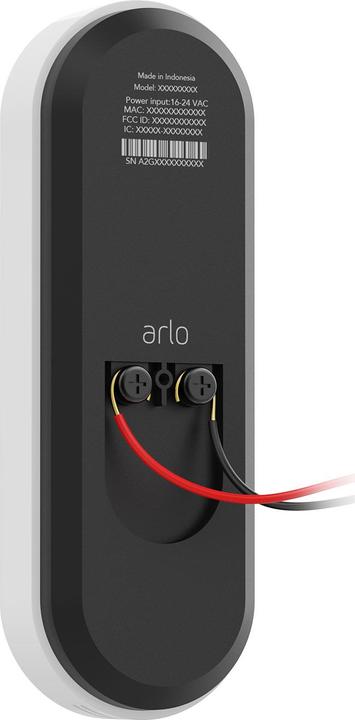 Image du produit Arlo Sonnette Vidéo Filaire (Application, WiFi)