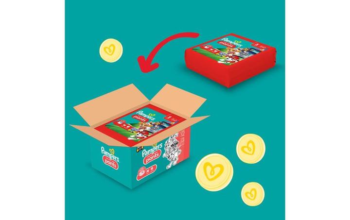 Produktbild Pampers Baby-Dry Pants Paw Patrol (Gr. 5, Monatsbox, 160 Stück)