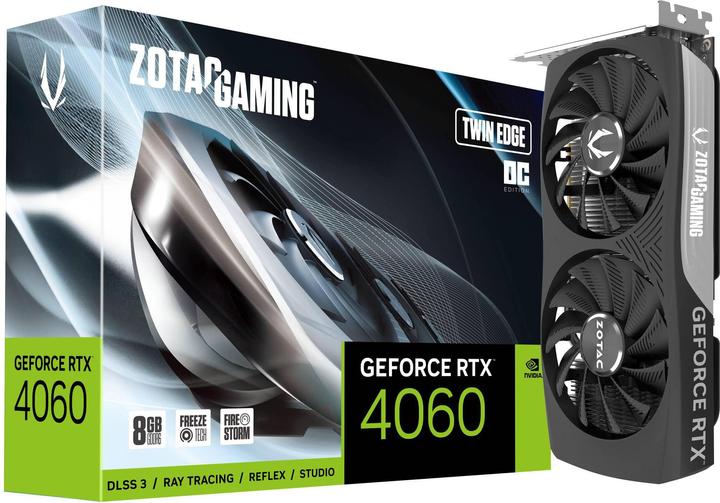 Immagine prodotto Zotac GAMING GeForce RTX 4060 Twin Edge OC 8GB 1xHDMI 3xDP (8 GB)