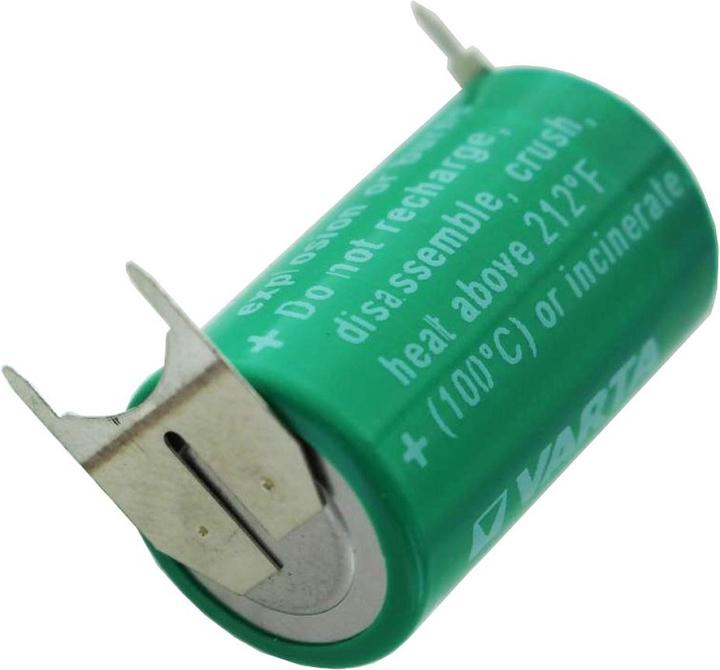 Immagine prodotto Varta Batteria CR1/2AA 6127 con etichetta a saldare stampata 3s, contatto più 2s, meno 1s (1 pz., CR 1/2AA, 950 mAh)