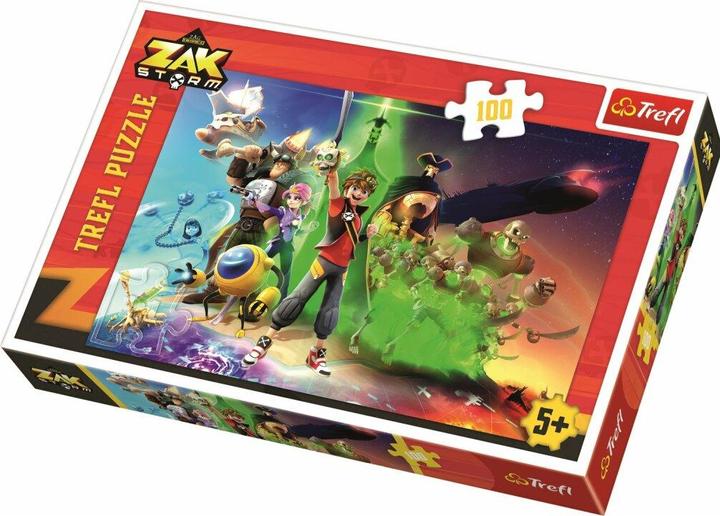 Actual product image Trefl Puzzle Zak Storm: Conquest of the Seas 100 pieces (100 pieces)