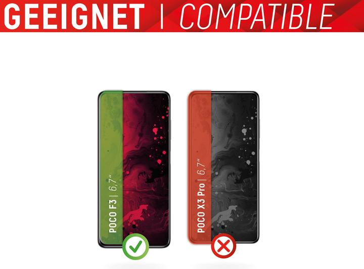 Immagine prodotto Displex Smart Glass, Displayschutzfolie (1 Pezzo/i, Xiaomi Poco F3)