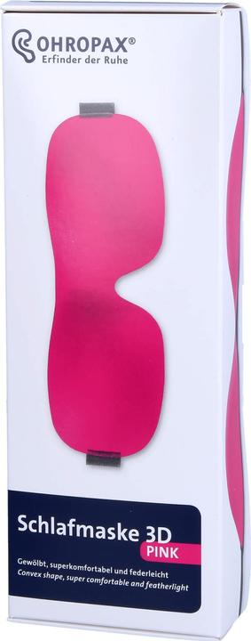 Immagine prodotto Ohropax Maschera del sonno 3D Rosa, 1 pz (Maschera sonno)