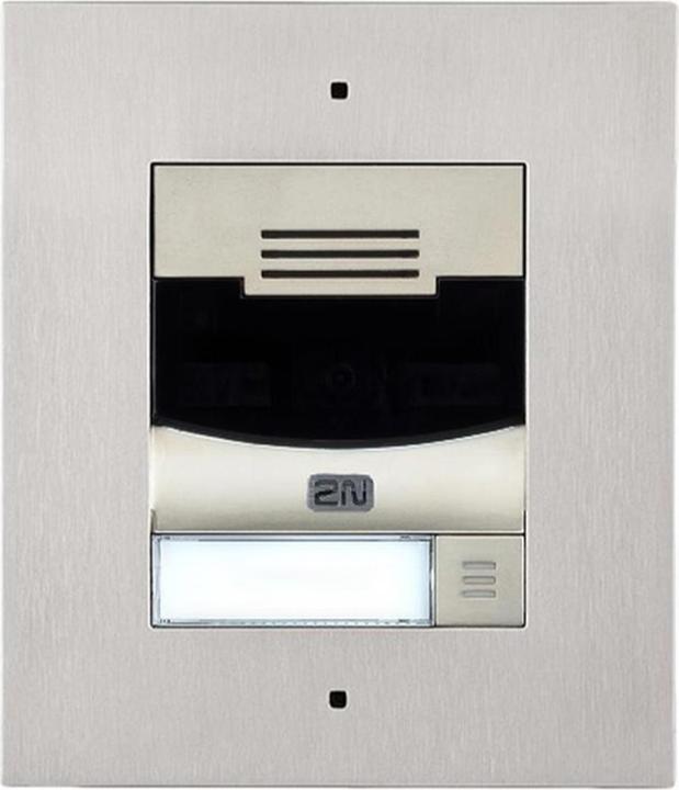 2N Posto esterno IP Solo senza telecamera, montaggio a parete, argento (Ethernet, Cablato)