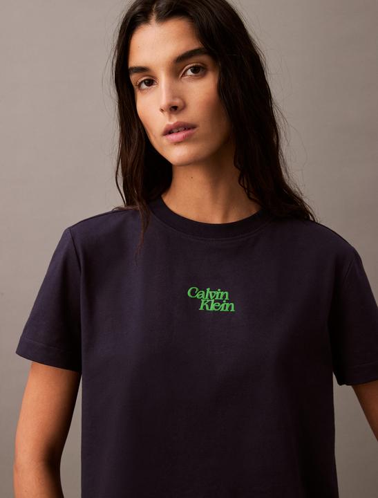 Immagine prodotto Calvin Klein Jeans Ss Flocked Logo Cn Tee (XS)
