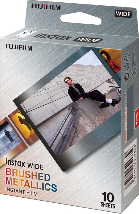 Fujifilm Instax Wide 10 Blatt Brushed Metallics (Instax Wide 300, Instax Wide 400)