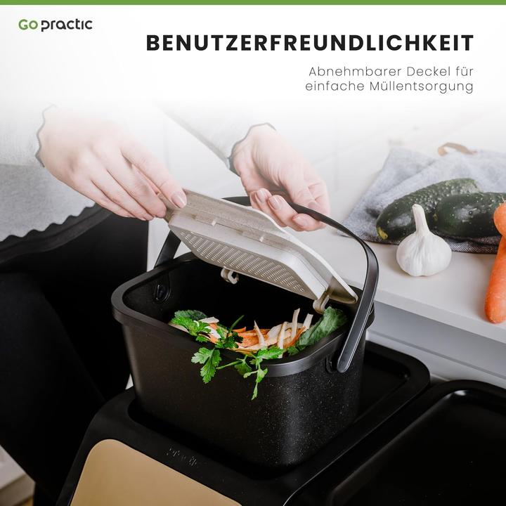 Actual product image Go Practic Organic waste bin (4.50 l)