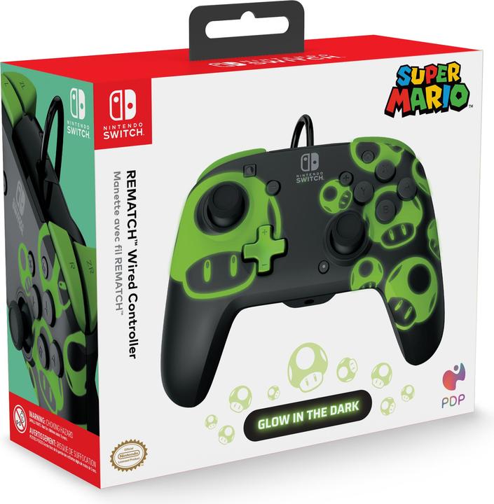 Image du produit PDP Contrôleur filaire Rematch (Switch, Switch OLED)