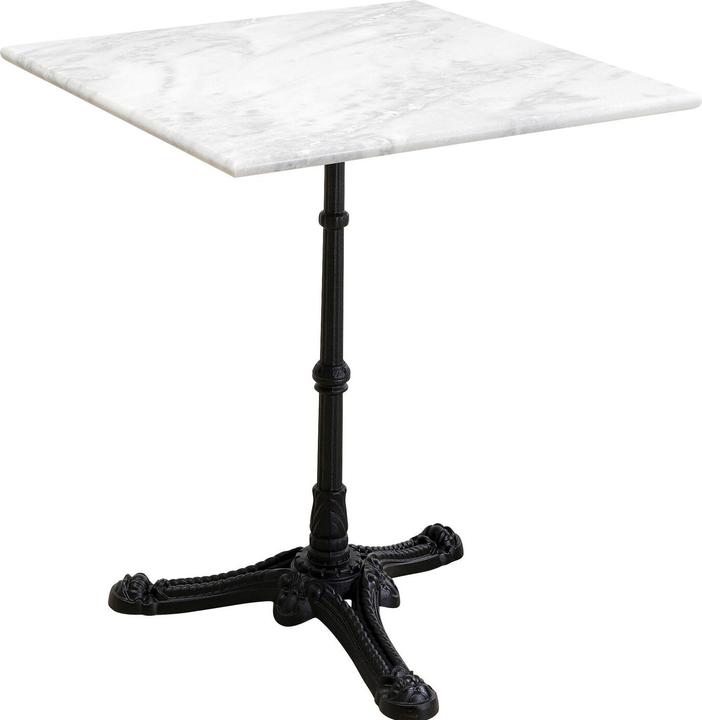 Image du produit Kare Design Bistrotisch Kaffeehaus Square Weiss 60x60cm (60 x 60 cm)
