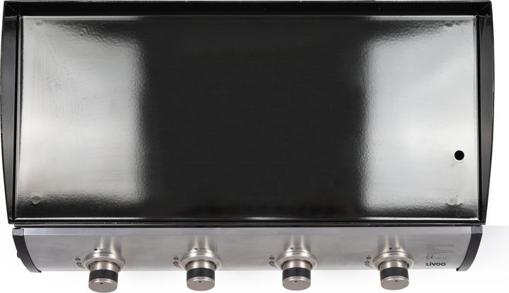 Actual product image Livoo 4 burners gas plancha (10 kW)