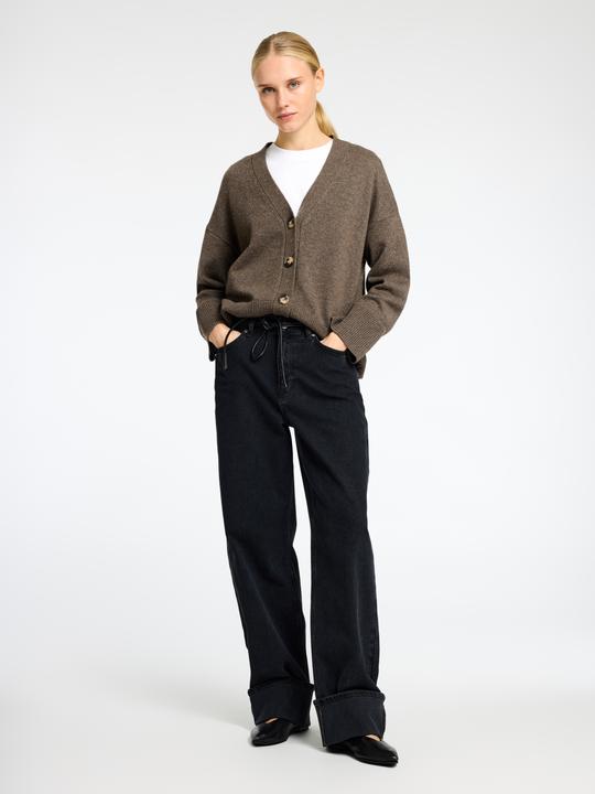 Produktbild Selected Femme Slflara Ls Knit V-Neck Cardigan Bf (XL)