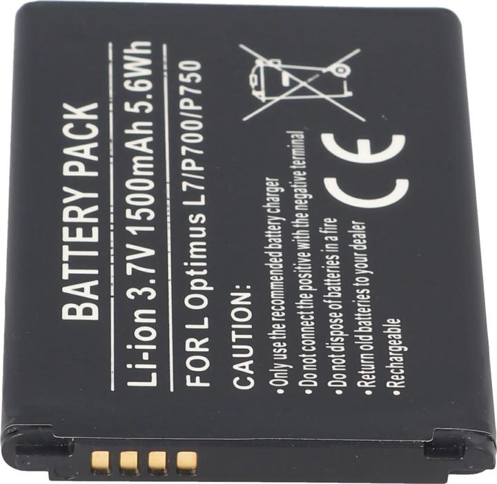 Produktbild LG Akku Optimus L7, Optimus P700, BL-44JH