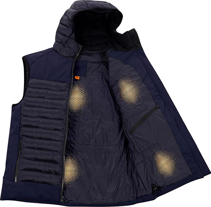 Image du produit Therm-ic Gilet Powervest Urban Men + Powerbank (taille : M, bleu foncé) (M)