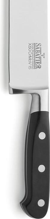 Produktbild Richardson Sheffield V SABATIER Kochmesser 8", schwarz (25 cm)