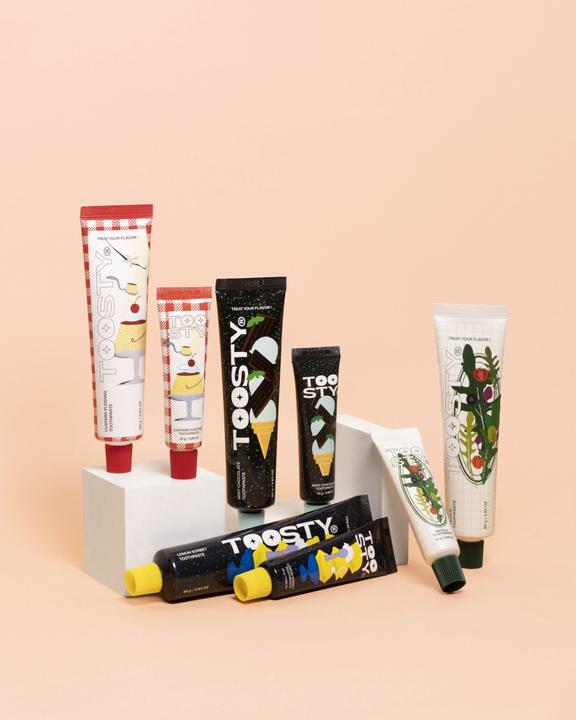Immagine prodotto Toosty dentifricio per budino alla crema