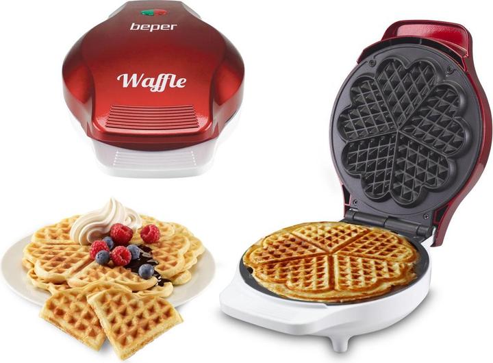 Actual product image Beper BT.603Y Waffle iron
