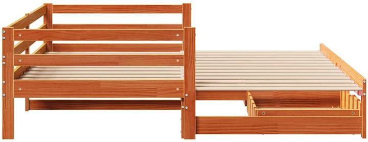 Image du produit VidaXL Lit de jour Extensible avec tiroirs (90 x 200 cm)