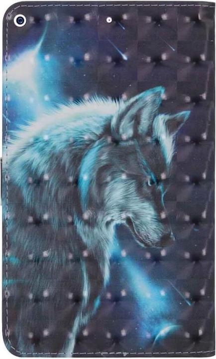 Actual product image Cover-Discount iPad 10.2 - Case Glitter Effect Wolf (iPad 10.2)