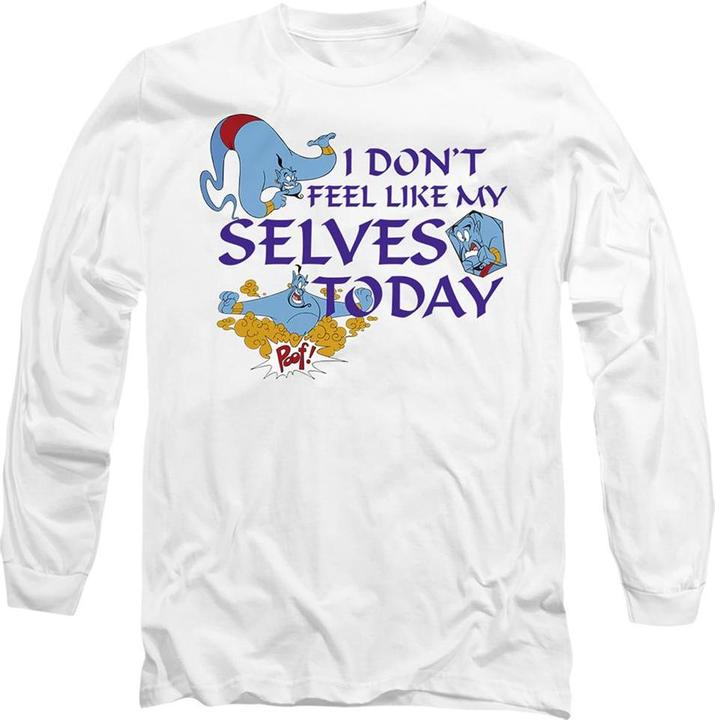 Immagine prodotto Aladdin I Don't Feel Like My Selves Today Maglietta Adulto Unisex (XXL)