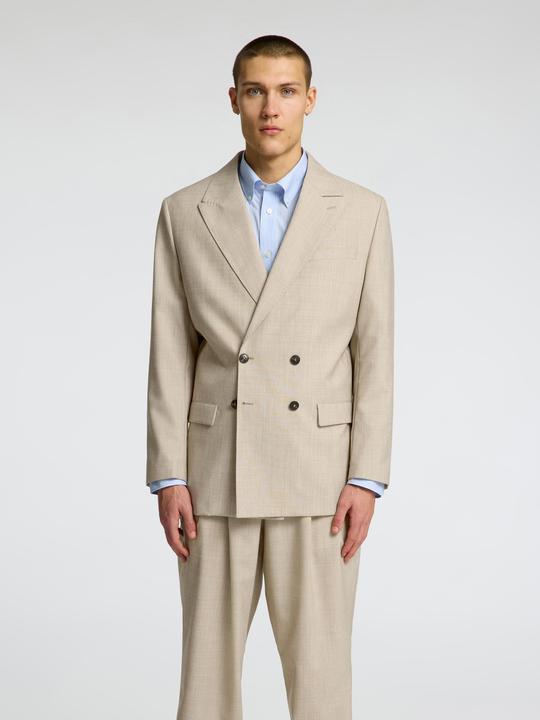 Produktbild Selected Homme 100% Woll Zweireihiger Blazer (46)