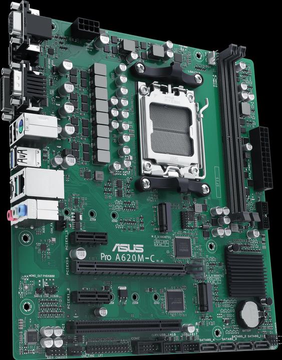 Immagine prodotto ASUS PRO A620M-C-CSM (AM5, AMD A620, mATX)