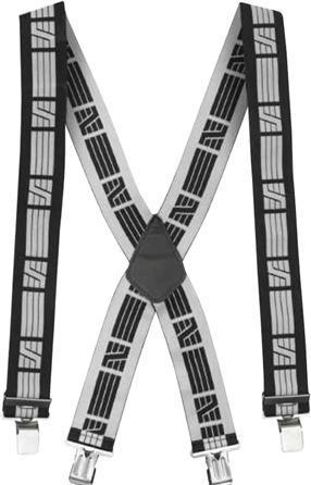 Hultafors Snickers seler str. OS - sort/grå elastiske - 9050 (One Size)