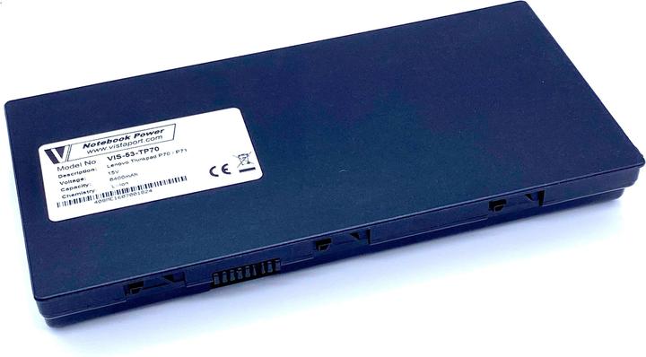 Image du produit Vistaport Batterie pour IBM/Lenovo Thinkpad P70 / P71 (8 cellules, 6400 mAh)
