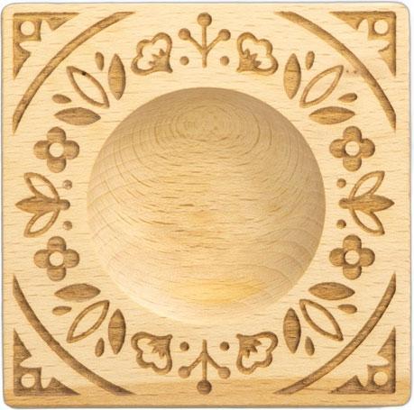 Leonardi Wood Handgefertigte Ravioli Holzform XL Kreise (copy)