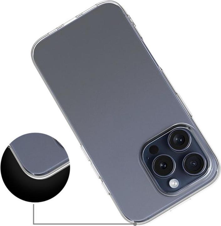 Image du produit Ueli Express Étui en caoutchouc Slim Transparent (Apple iPhone 16 Pro)