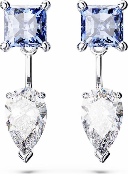Produktbild Swarovski Mesmera Ohrring Jackets Verschiedene Schliffe Abnehmbar Blau (Swarovski Metall)