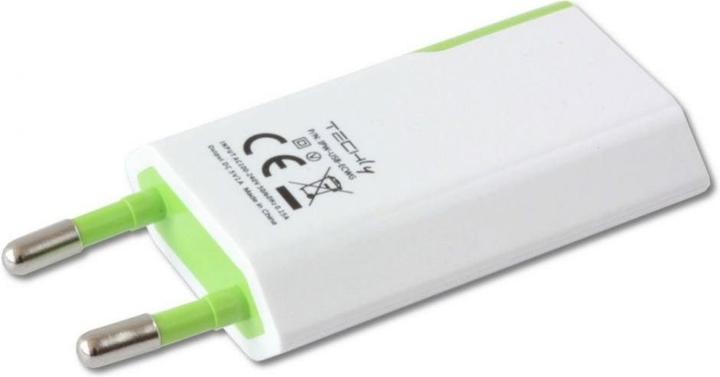 Actual product image Techly Slim USB charger 5V/1A (USB 2.0)