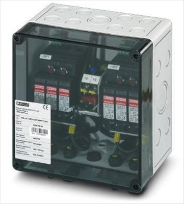 Image du produit Phoenix Contact Stringbox 2 chaînes 1000 VDC T1+2
