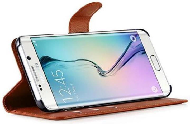 Image du produit Cadorabo Book avec fonction stand Cover (Samsung Galaxy S6 Edge)