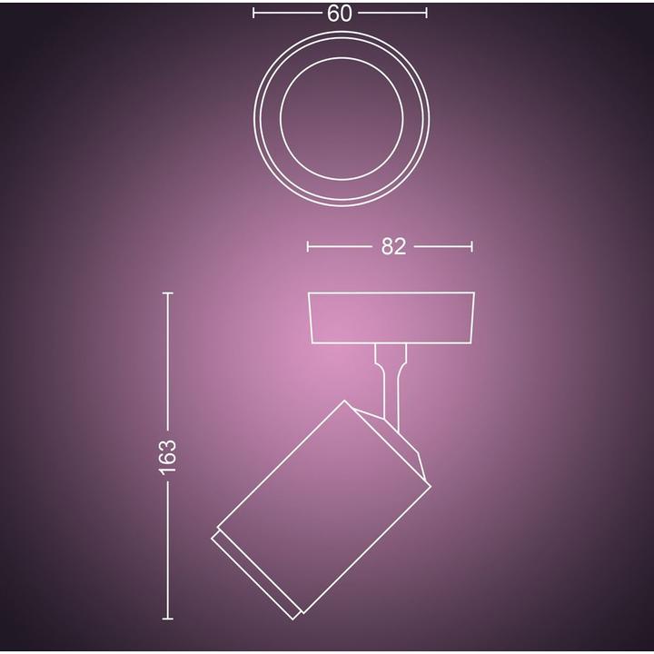 Produktbild Philips Hue Fugato Basis BT (350 lm, GU10)