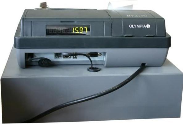 Produktbild Olympia Kasse CM 941F TSE-Flach, dunkelgrau