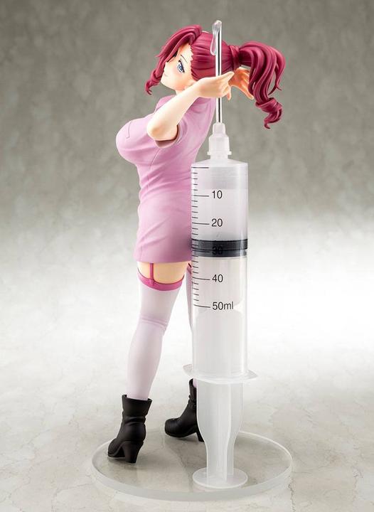 Actual product image Hakoiri Musume World's End Harem PVC Statue 1/6 Akane Ryuzoji Dress-Up Nurse 26 cm
