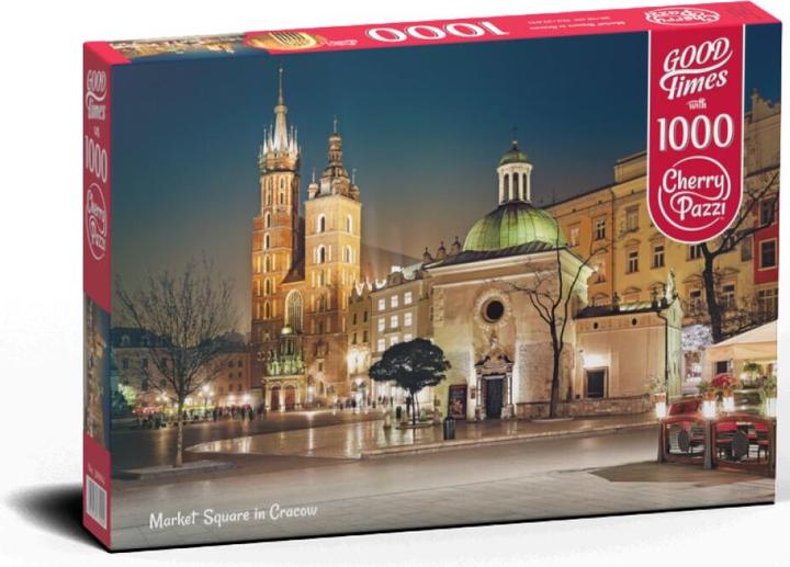 Immagine prodotto Cherry Pazzi Puzzle Piazza del Mercato Reale di Cracovia, Polonia 1000 pezzi (1000 pezzi)