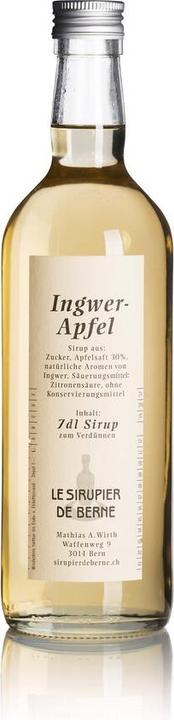 Produktbild Sirupier de Berne Ingwer-Apfel Sirup 35 cl Le Fl.Depot Fr. 1.- (24 x 35 cl)